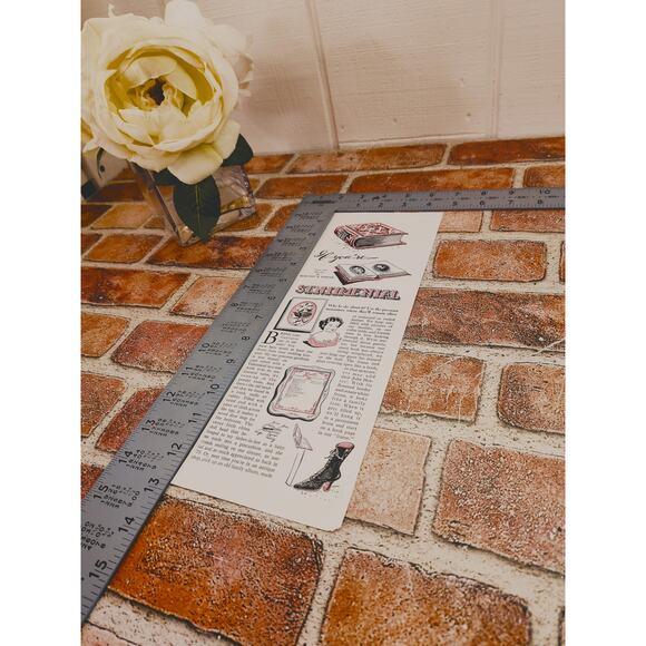 1942 "If You're Sentimental" by Dorothy Porter Quaint Vtg Print Article Ephemera - Picture 6 of 6